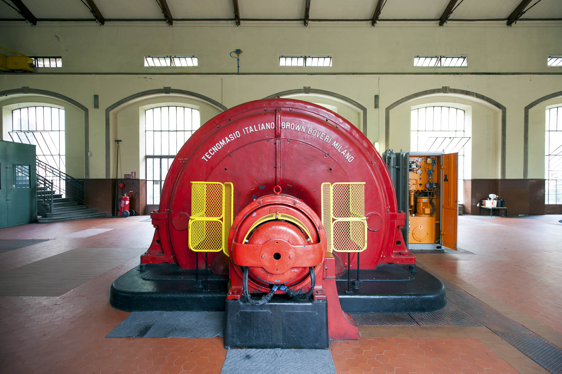 Centrale idroelettrica ad acqua fluente per energia rinnovabile Chavonne Gruppo CVA