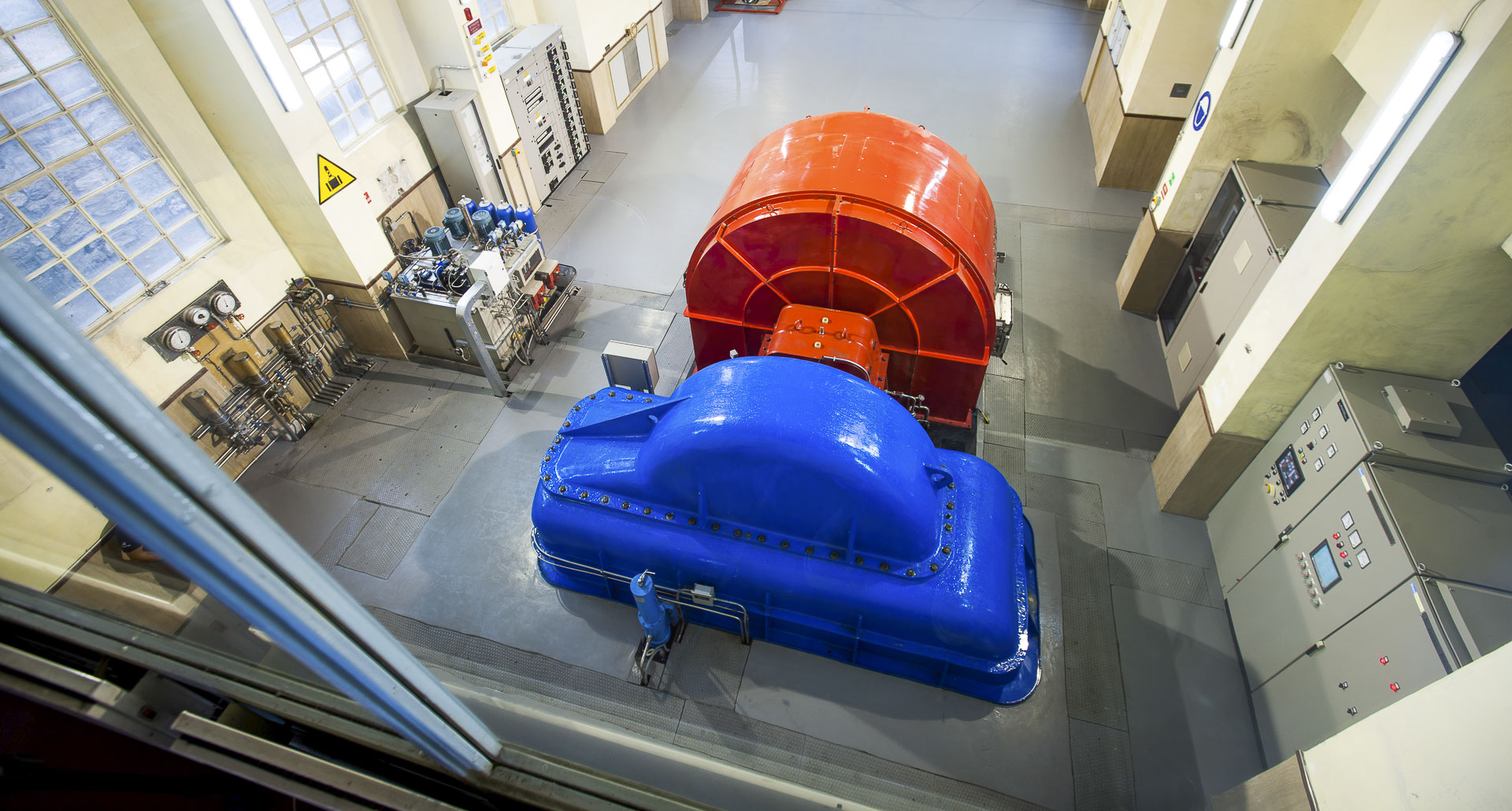 Centrale energia rinnovabile idroelettrica Nus